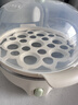 小熊（Bear）煮蛋器蒸蛋器单双层家用高温断电迷你早餐鸡蛋羹蒸鸡蛋器蒸蛋机炖蛋器便携式电蒸锅煮鸡蛋神器 双层 ZDQ-B14Q1【无蒸碗】 实拍图