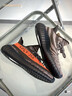 阿迪达斯Yeezy350椰子透气青少年学生灰橙运动鞋 送女友礼物 37 实拍图