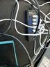 毕亚兹  USB分线器3.0高速7口HUB集线器 笔记本台式电脑一拖七usb扩展坞延长线转换器 0.3米 实拍图