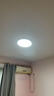 惠普精工led卧室吸顶灯三防灯超薄简约儿童书房餐厅阳台过道灯具37CM白光 实拍图