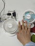 赛亿电风扇小风扇小台扇迷你USB手持便携电风扇小型学生宿舍床头办公室轻音桌面扇小型可车载风扇 实拍图