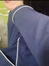 红豆睡衣女纯棉长袖套装全棉家居服纯色翻领开衫情侣睡衣 樱花粉160 实拍图