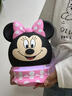 迪士尼（Disney）蓝牙音箱音响电脑桌面摆件氛围灯高音质360环绕立体声男女孩闺蜜520情人节生日礼物高级小众 米妮 实拍图