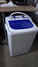长虹单桶洗衣机全半自动小型迷你洗脱一体内衣裤洗袜子神器母婴儿童学生宿舍出租房洗衣机蓝光抑菌 蓝色7.2KG+蓝光抑菌+强劲电机 实拍图