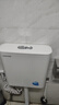 联塑加厚蹲便器冲水箱 强劲大冲力水箱厕所壁挂式冲洗马桶 双按键水箱 实拍图