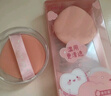 名创优品（MINISO）Hello Kitty超大号棉花糖气垫粉扑 2个装+收纳盒 实拍图