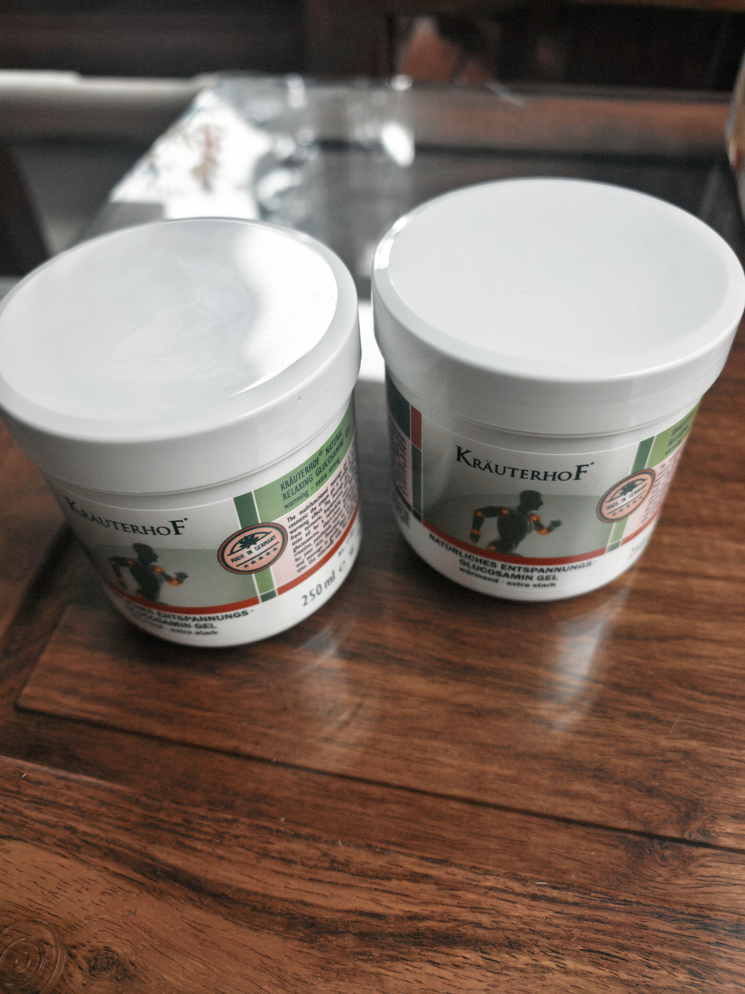 Krauterhof外用氨糖涂抹凝胶膏德国进口七叶庄园氨糖软骨素软膏250ml 实拍图