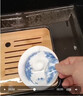 MULTIPOTENT功夫茶具三才盖碗手绘江山如画薄胎瓷盖碗伴手礼物 实拍图