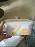 龙士达食品级密封保鲜盒 透明塑料储物盒水果零食冰箱收纳盒 可手提10L 实拍图