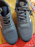 品牌断码男鞋2026新款冬季透气跑步鞋百搭运动鞋皮面休闲鞋男鞋子 AD001蓝色网面 43 实拍图