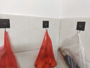 映调强力粘胶免打孔承重无痕厨房墙壁挂粘钩卫生间门后挂衣钩神器 升级款-黑色10个装-加厚实心挂钩 实拍图