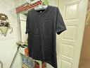 南极人纯棉短袖t恤男夏季圆领体恤男士汗衫半袖t恤情侣打底衫上衣黑色 实拍图