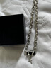BJYL项链男士潮流嘻哈风男生锁骨链简约百搭吊坠男款钛钢卫衣配饰链子 实拍图
