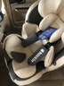 Heekin德国 儿童安全座椅汽车用0-4-12岁婴儿宝宝360度旋转ISOFIX硬接口 尊享灰(遮阳棚+上拉带+侧保护) 实拍图