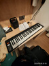 特伦斯电子琴88键成人儿童智能折叠钢琴X61A/V20手卷钢琴键盘乐器 61键折叠琴【无琴包】 实拍图