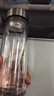 富光玻璃杯双层 带茶隔大容量隔热茶杯高档商务泡茶车载水杯透明杯子 实拍图