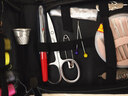 欣沁 针线包家用针线盒套装缝补便捷旅行手工缝补工具全套 28件套黑色 实拍图