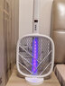 榄菊电蚊拍充电式家用强力灭蚊灯紫光诱蚊灭蚊器热门商品带底座蚊子拍 实拍图
