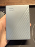 西部数据（WD）移动硬盘6TB 兼容type-c My Passport随行版2.5英寸 灰 机械硬盘 笔记本电脑外接 加密 家庭存储 实拍图
