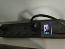 公牛（BULL）智能数显抗电涌防雷过载保护插座/插线板/插排/排插/接线板 5位分控开关全长1.8米 GNV-UK105F 实拍图