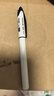 uni三菱【热门商品】 黑科技黑色中性笔0.5黑笔签字笔商务直液式学生水性笔 UBA-188C 灰白色杆1支 实拍图