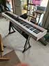 特伦斯折叠钢琴88键便携式电钢琴成人儿童电子琴重力度键盘V30pro钢琴 樱花粉+专用琴包+Z型琴架 实拍图