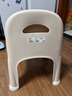 禧天龙家用加厚凳子椅子带靠背幼儿矮凳宝宝椅小板凳换鞋凳创意凳子 故宫红1只装【新款椅凳】 实拍图