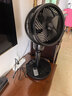 西哲（sezze）日本空气循环扇家用智能电风扇落地扇迷你涡轮对流扇变频遥控节能定时台立两用扇轻音小型换气扇 【幻夜黑】AI智能温控-3D循环送风 实拍图
