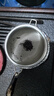 逸居客（YIJUKE）【180目/带底座】304不锈钢茶漏过滤网茶叶茶具配件泡茶器滤茶器 实拍图