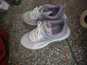 鸿星品尓克女鞋运动鞋女2026新款夏季透气网鞋轻便软底减震网面跑步鞋子 紫色 38 实拍图