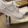 耐克NIKE板鞋女子大童空军一号 AIR FORCE 1运动鞋 DH2920-111白38.5 实拍图