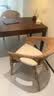 宜家（IKEA）AGEN爱格椅子乡村藤条竹子手工编织自然色客厅可摞叠 藤条/竹 椅子+自然色椅垫 实拍图