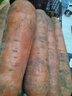 河南新鲜带泥胡萝卜农家水果萝卜应季早餐蔬菜红薯营养减脂食品 胡萝卜3斤净重 200g+/支 实拍图
