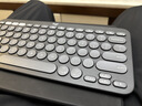 罗技（Logitech）时尚系列K390无线蓝牙键盘 超薄便携 新升级 黑色 79键 实拍图