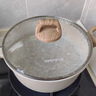九阳（Joyoung）汤锅家用不粘麦饭石色煲汤锅宝宝辅食锅24cm炖锅泡面锅CT525(LB) 实拍图