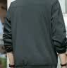 罗蒙（ROMON）外套男士休闲商务夹克男春季百搭男装上衣服 深灰色 4XL 实拍图