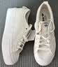 adidas NIZZA PLATFORM厚底增高运动帆布鞋女阿迪达斯三叶草 白   35.5 实拍图