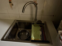 华帝（VATTI）普通厨房水槽S1大单槽拉丝304不锈钢洗菜盆洗碗盆一体成型含龙头 实拍图