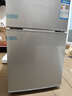 新飞冰箱小型租房用 一级能效冷 藏冷冻两用1-2人家用小冰箱 出租房双门电冰箱办公室两门 26年旗舰 38A一级能效【旗舰升级】银色 实拍图
