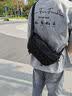 唐酷斜挎包男通勤单肩胸腰包男女户外骑行运动防水休闲轻便旅行随身包 幻夜黑【随行斜挎胸包】 实拍图
