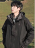 骆驼户外(CAMEL)冲锋衣男女防污防水三合一两件套冲锋衣男 A7W217127 实拍图