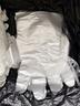 乌斯京一次性手套500只 抽取式食品级PE手套 塑料薄膜厨房卫生手套 实拍图
