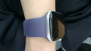 Apple/苹果 Watch S11 智能手表GPS款46毫米银色铝金属表壳雾紫色运动型表带M/L MEVX4CH/B 实拍图