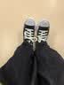 匡威（Converse）厚底鞋女鞋新款70S低帮帆布鞋松糕鞋云朵Move增高硫化鞋小个子 570256C 经典黑 38 /7.5 实拍图