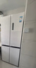 美的（Midea）436L十字门冰箱60厘米超薄零嵌入式全空间养鲜一级能效风冷无霜以旧换新白色MR-457WUSPZE国家补贴 实拍图