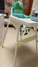 宜家（IKEA）ANTILOP安迪洛高脚椅宝宝餐椅婴儿餐椅儿童椅学坐椅多功能椅子 白色（不含桌板）+多色支撑垫 实拍图