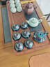 哈骆顿（HALODN）茶盘家用简约中式功夫茶台黑檀木纹茶托盘排水式茶具办公室干泡盘 花梨纹【60*30*2.5】+六重大礼 【新款茶盘-店长推荐】 实拍图
