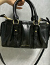 CHARLES&KEITH褶皱包挂手提小方包波士顿包生日礼物送女友CK2-30671820 Black黑色 S 实拍图