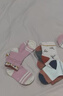 浪莎儿童袜子女童纯棉中筒袜春秋冬中大童短袜潮流复古学生棉袜6双 实拍图