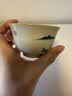 月记窑 柴烧手绘“山水”压手主人杯（陈兴火） 100ml（满容） 实拍图